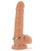 Medium Metal Cock Ring on a penis