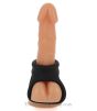 Silicone Cock and Ball Cage thick penis ring