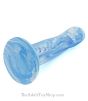 Twisted Soft Silicone Dildo suction cup base