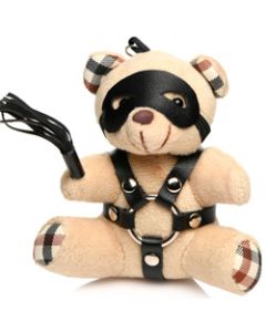 Bondage Teddy Bear Keychain