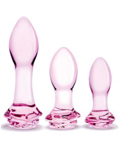 Glass Rose Butt Plug Trainers