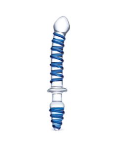 Mr. Swirly Glass Anal Dildo