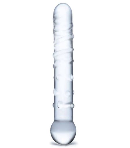 Clear Glass Dildo Wand