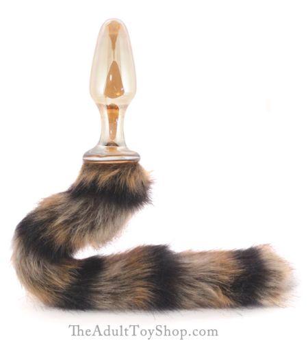 Realistic Fox Tail Anal Plug