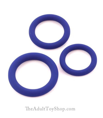 Silicone Pro Cock Rings Set